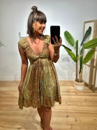Vestido Estampado Volantes SOUGIRA 15