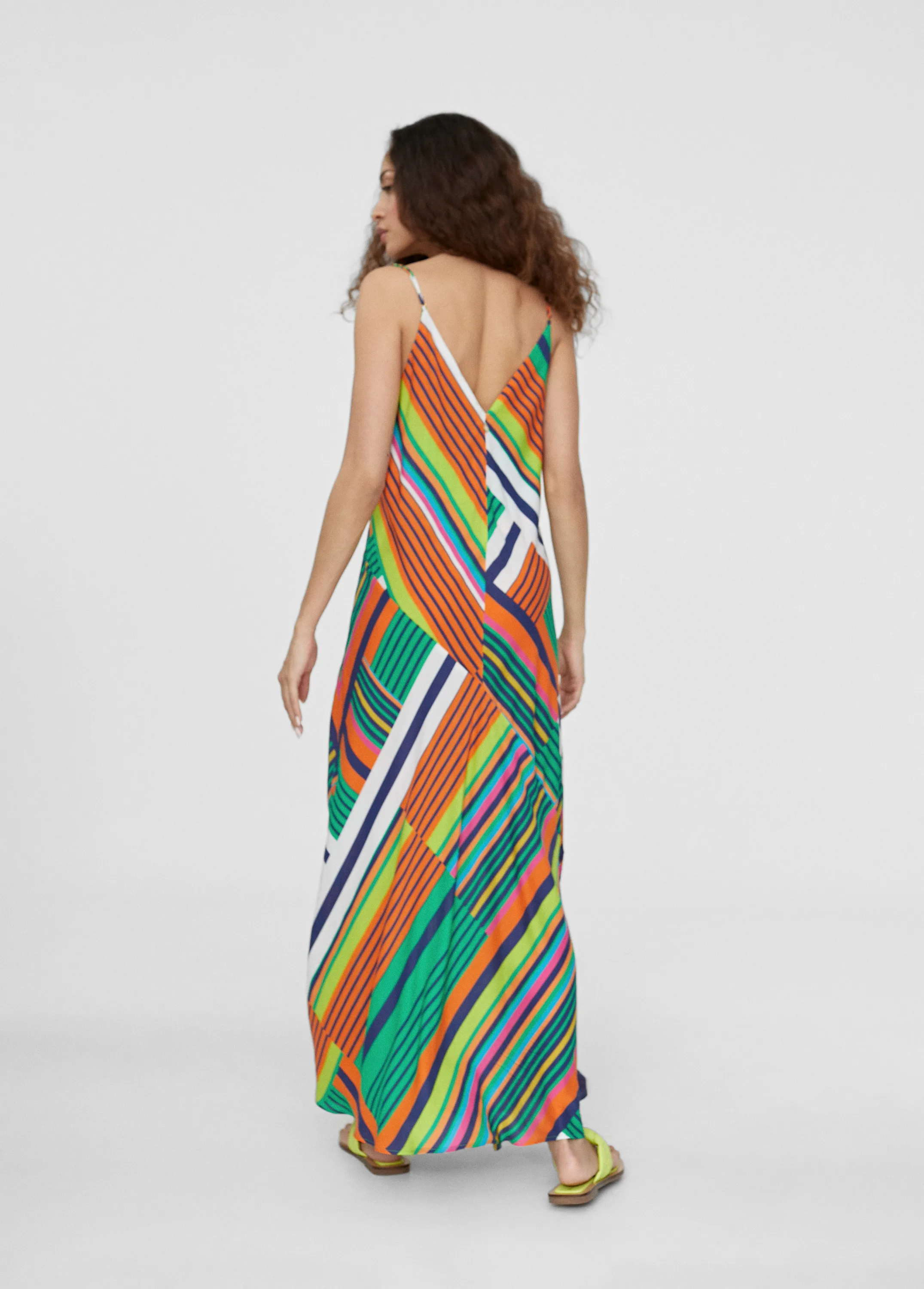 Vestido tirantes midi multicolor Lola Casademunt