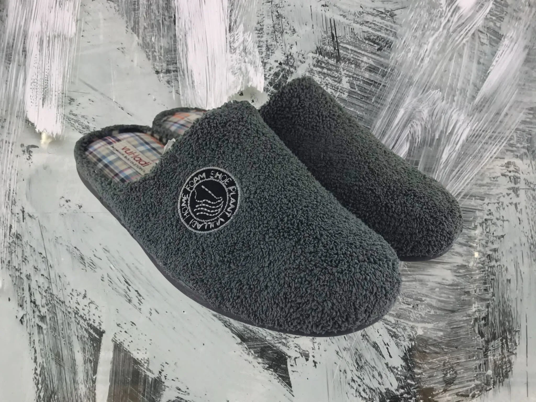 Vulladi | Zapatillas de Casa Descalzas hombre Boston Gris
