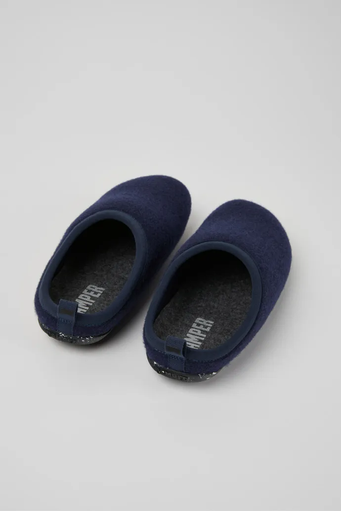 Wabi Zapatillas de casa azules para mujer