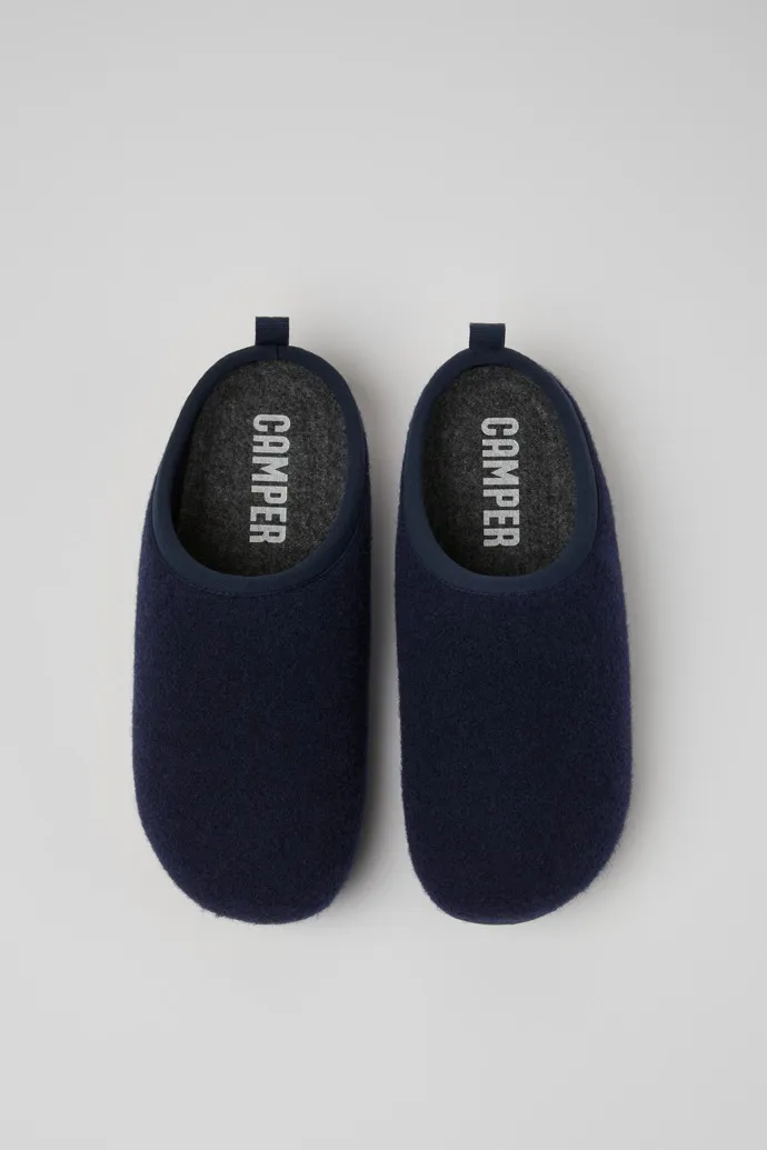 Wabi Zapatillas de casa azules para mujer