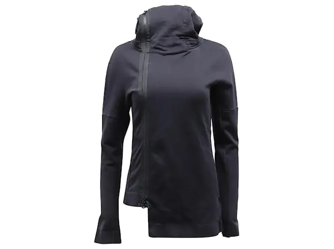 Y3 Y3 TOP CON CREMALLERA FROST DE ALGODóN NEGRO 