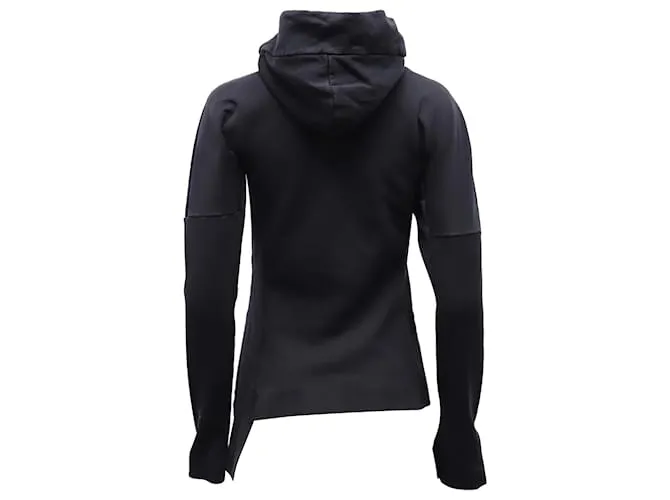 Y3 Y3 TOP CON CREMALLERA FROST DE ALGODóN NEGRO 