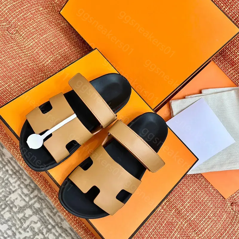 Zapatilla diseñador para mujer diapositivas deslizadores planos sandalias de verano sandalia zapatos damas marca clásica casual 