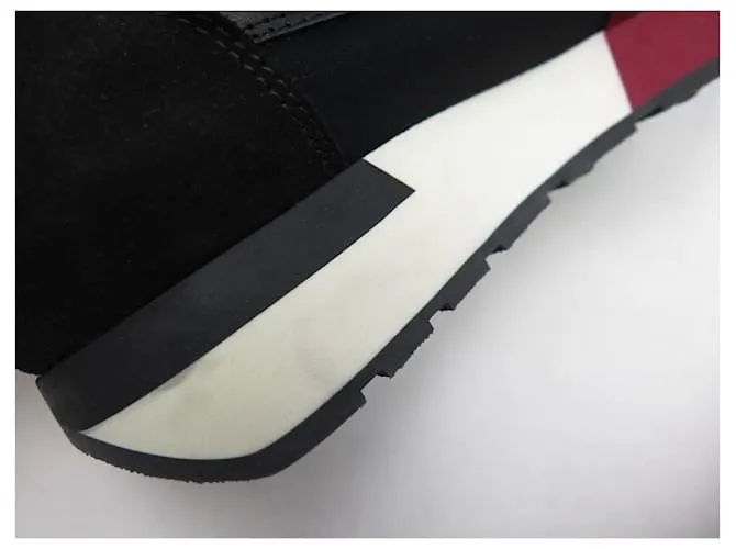 Zapatillas Balenciaga Race Runners 38 Zapatos de cuero negro 