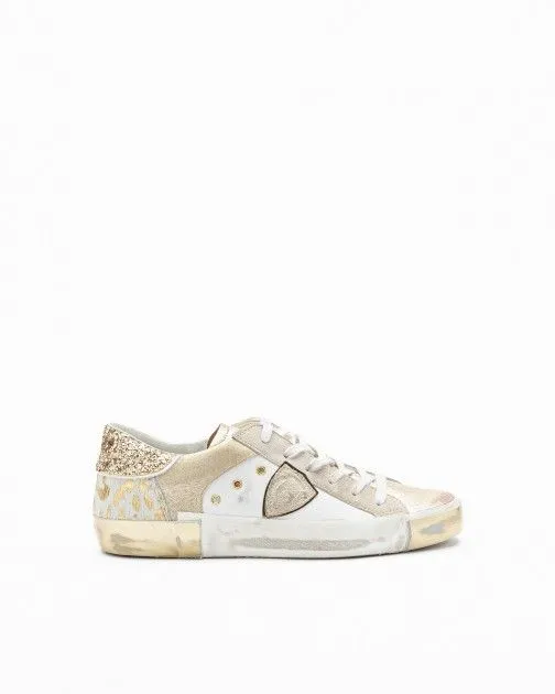 Zapatillas blancas Philippe Model PRSX Low Woman Blanco