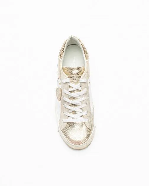 Zapatillas blancas Philippe Model PRSX Low Woman Blanco