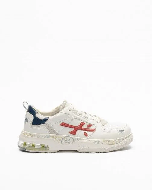 Zapatillas blancas Premiata Drake 351 Blanco