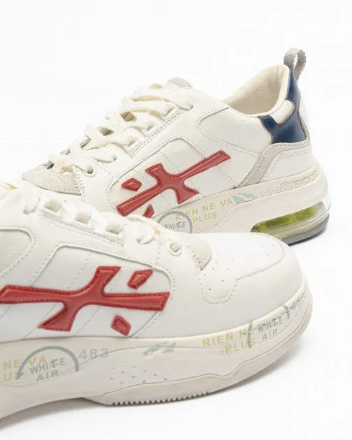 Zapatillas blancas Premiata Drake 351 Blanco