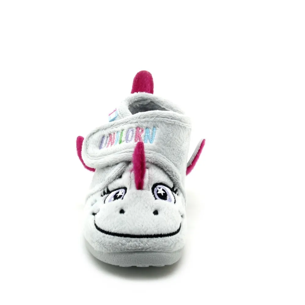 Zapatillas casa Garzón Unicorn Gris