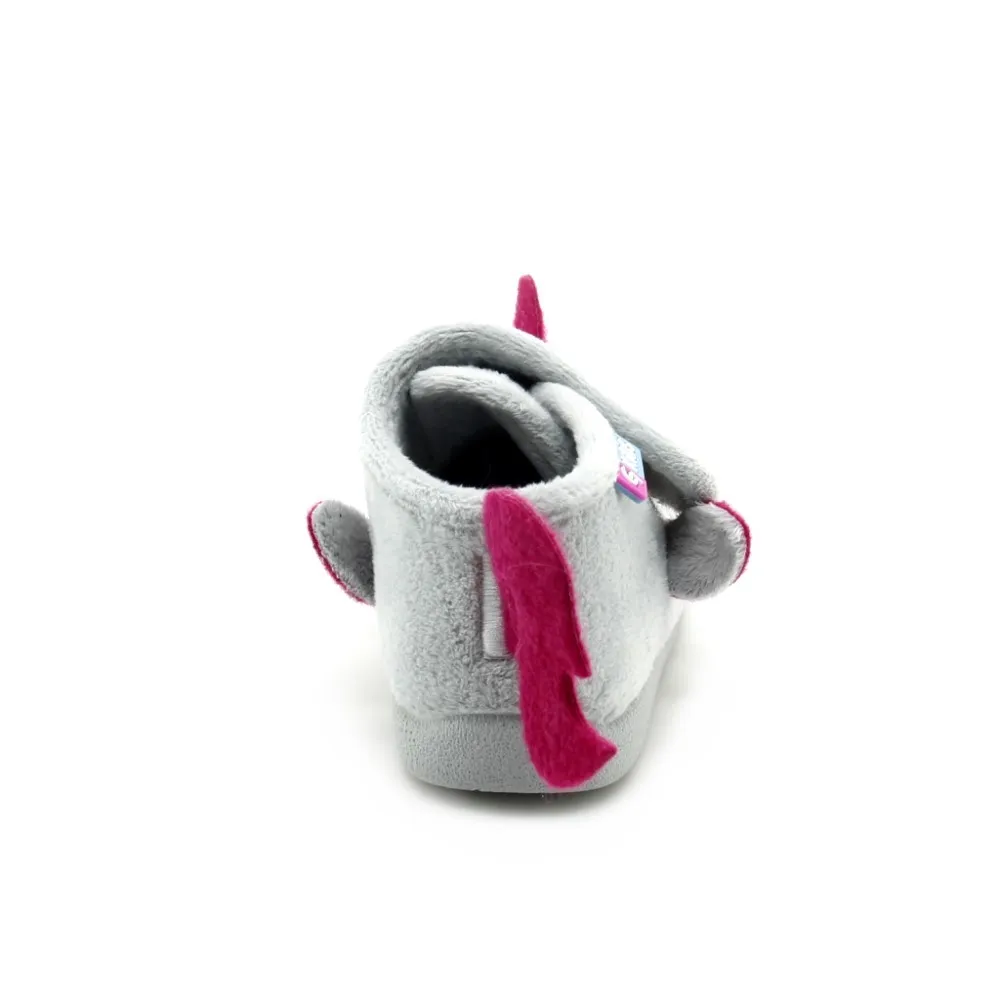 Zapatillas casa Garzón Unicorn Gris