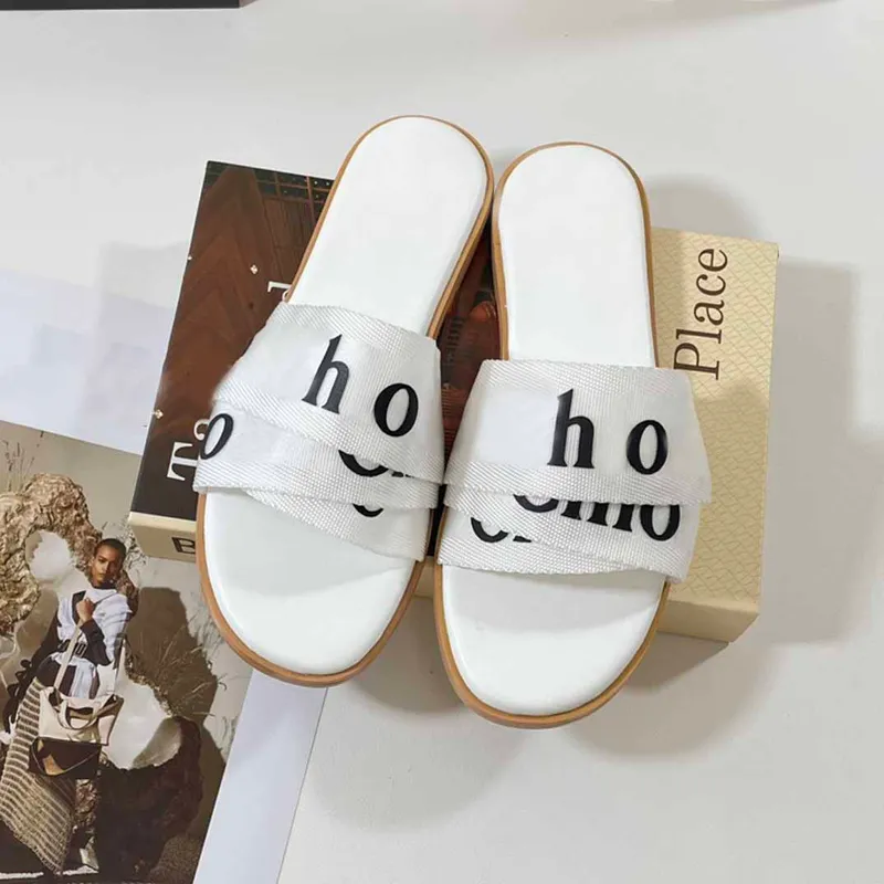 ZAPATILLAS CRUZADAS SANDALIAS DE VERANO PARA MUJER DISEñADOR DE LETRAS IMPRIMIR HOLIDAY BEACH ZAPATOS ANTIDESLIZANTES EUR3641