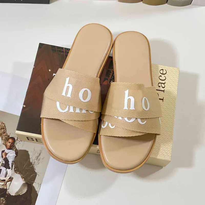 ZAPATILLAS CRUZADAS SANDALIAS DE VERANO PARA MUJER DISEñADOR DE LETRAS IMPRIMIR HOLIDAY BEACH ZAPATOS ANTIDESLIZANTES EUR3641
