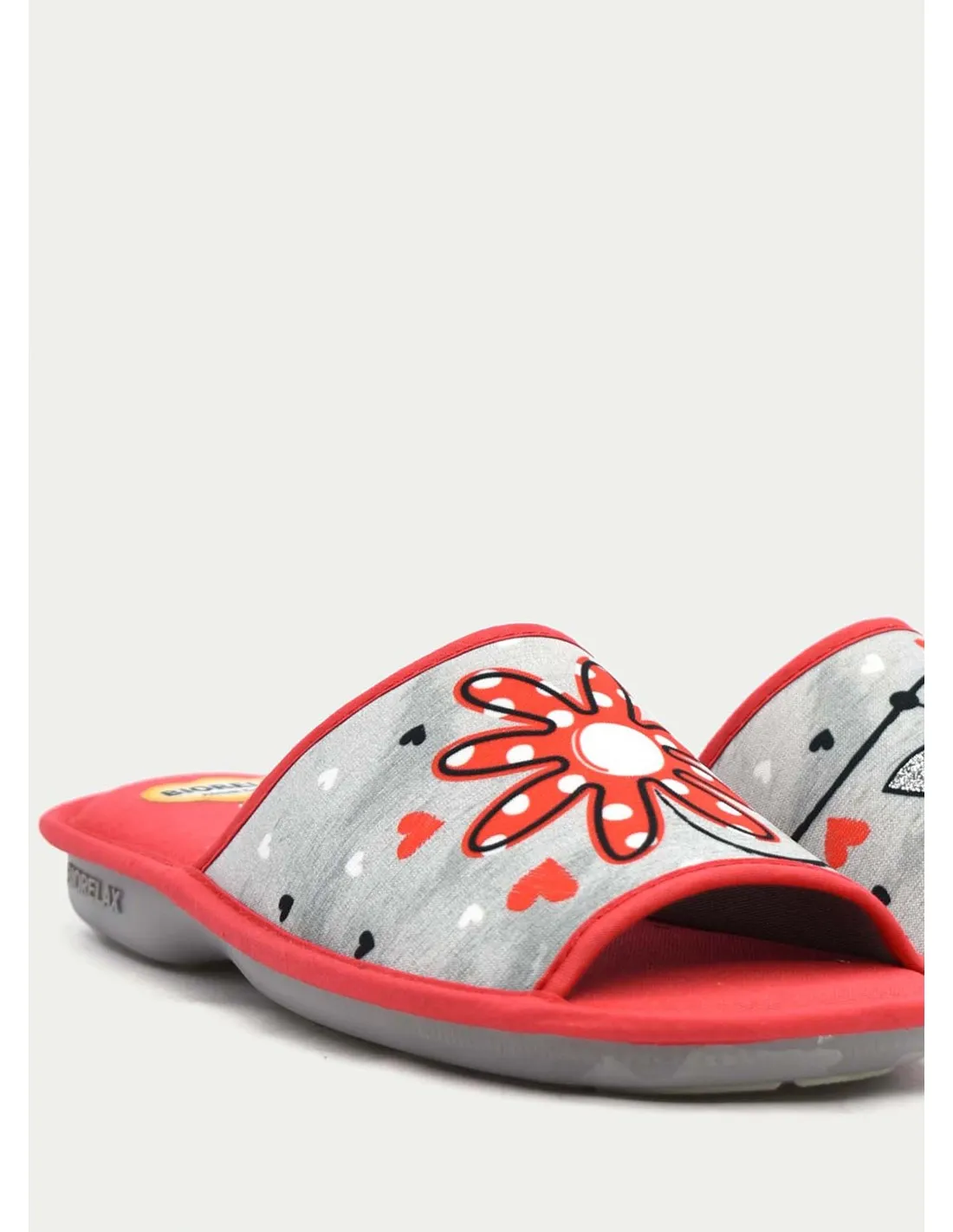 ZAPATILLAS DE CASA BIORELAX 4034 ROJO 
