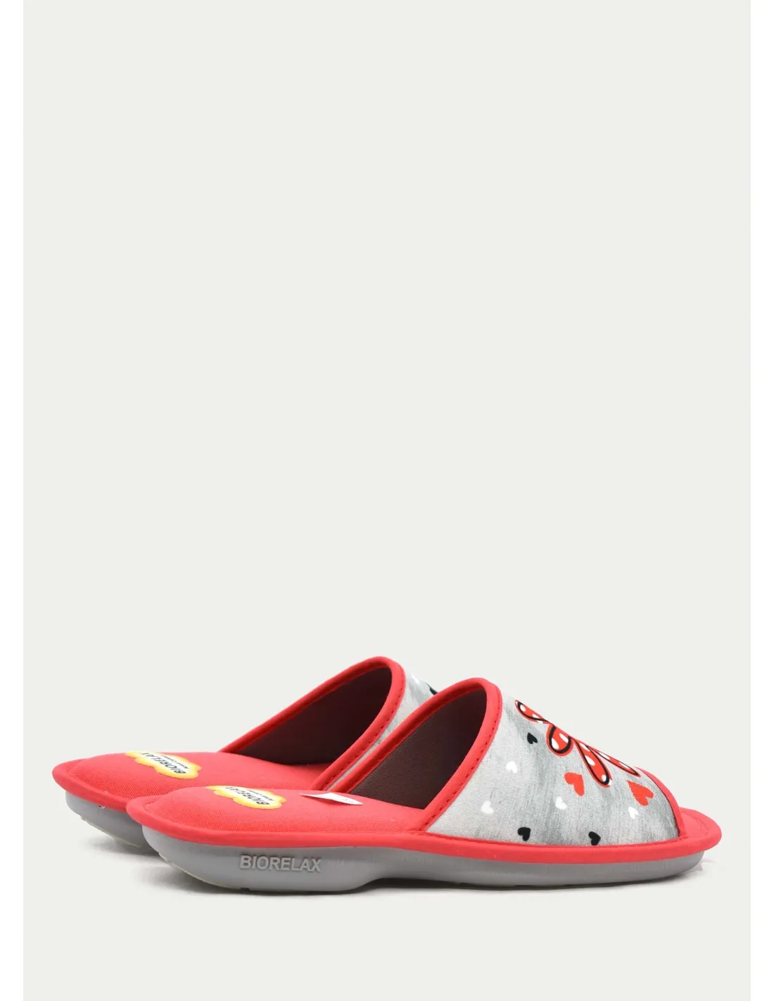 ZAPATILLAS DE CASA BIORELAX 4034 ROJO 