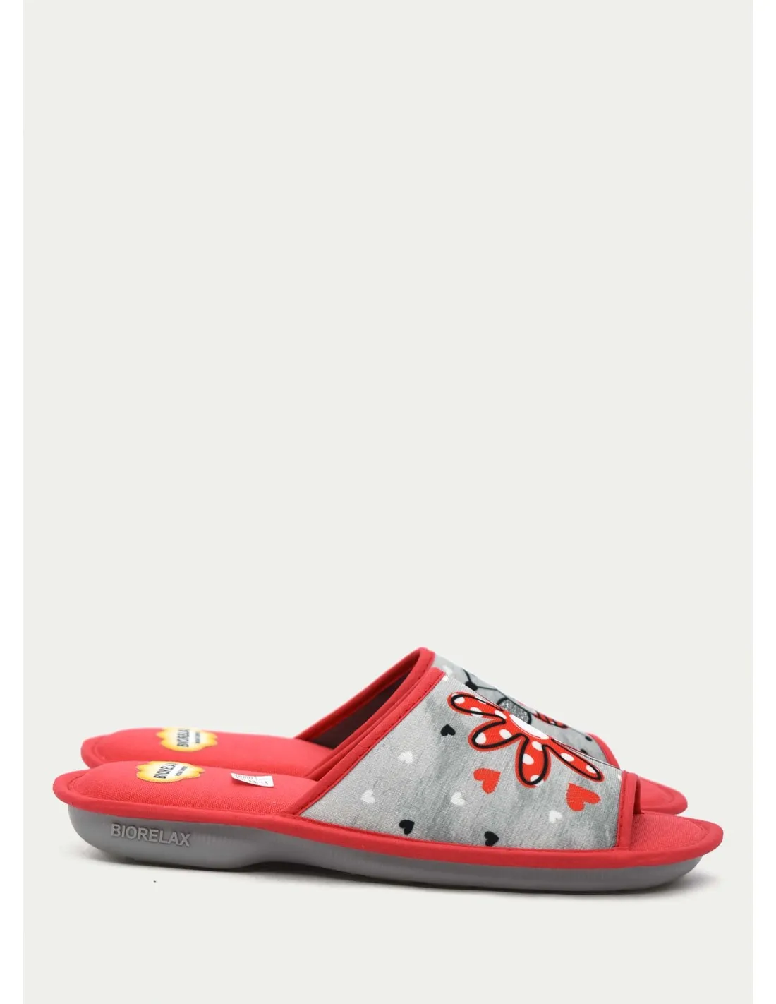 ZAPATILLAS DE CASA BIORELAX 4034 ROJO 