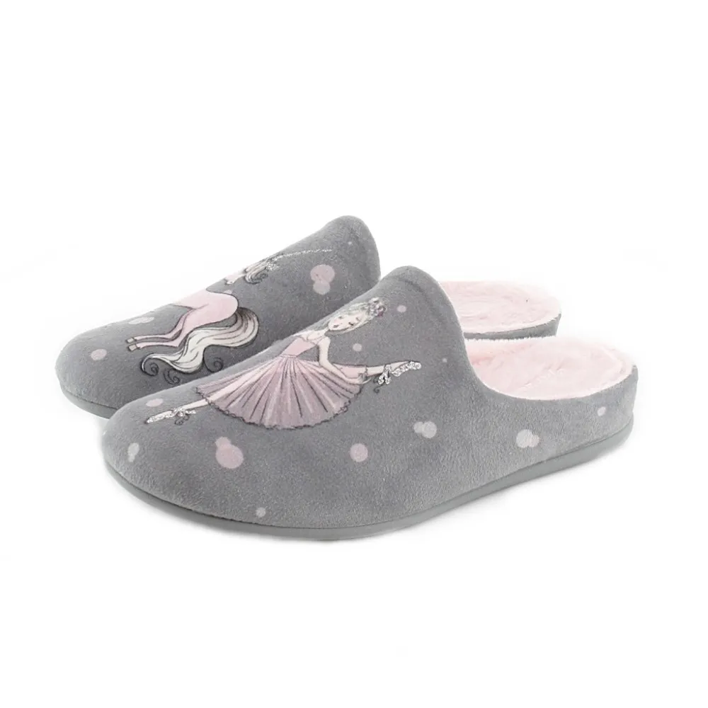 ZAPATILLAS DE CASA CABALLOBALLET GRIS