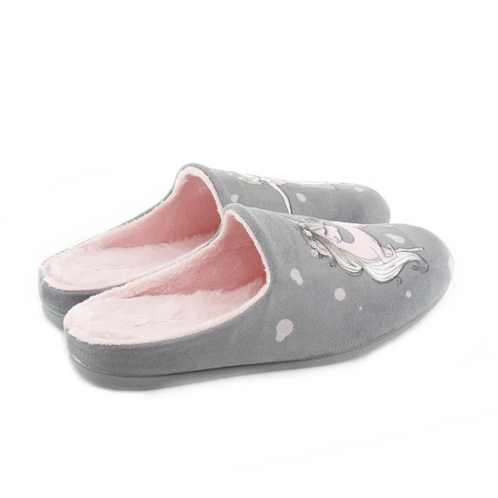 ZAPATILLAS DE CASA CABALLOBALLET GRIS