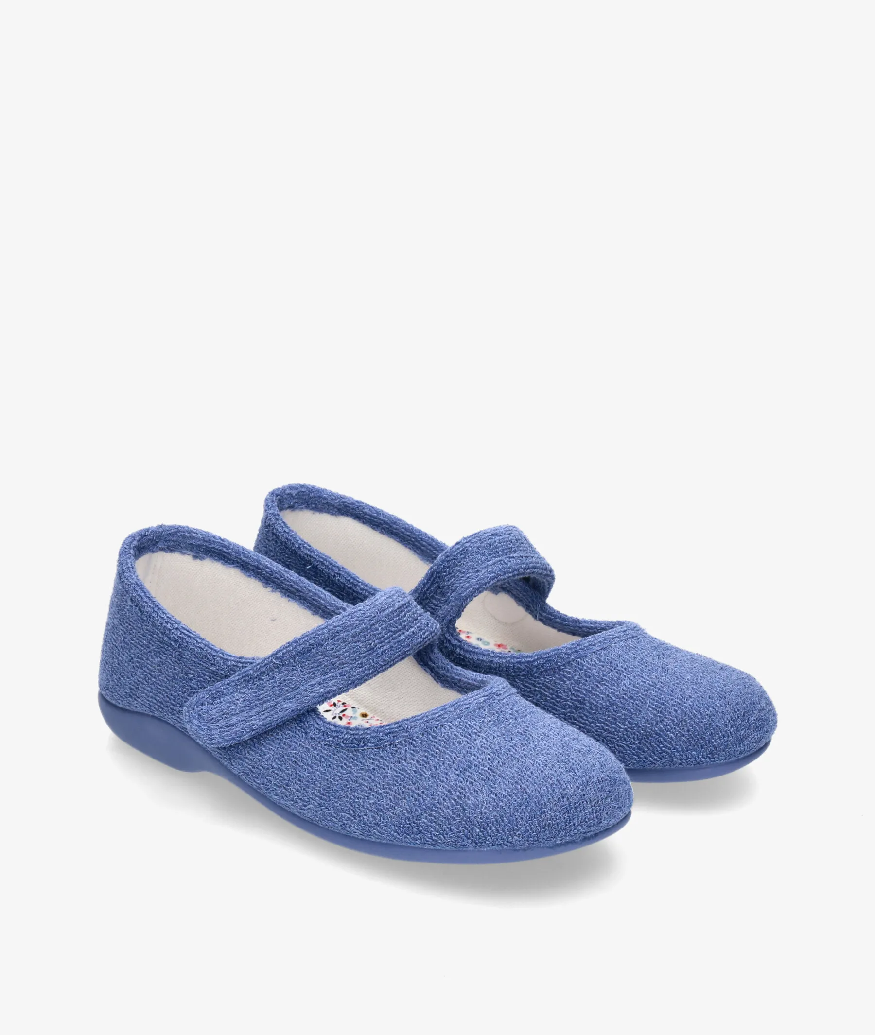 Zapatillas de casa  en color jeans para mujer