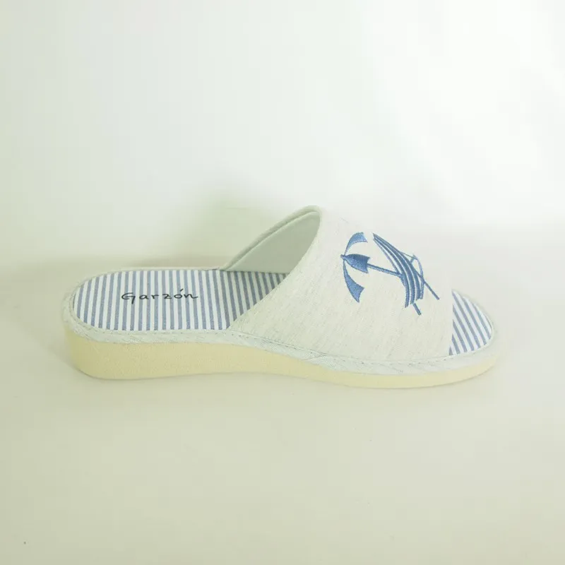 ZAPATILLAS DE CASA GARZóN C419119 GRIS PERLA
