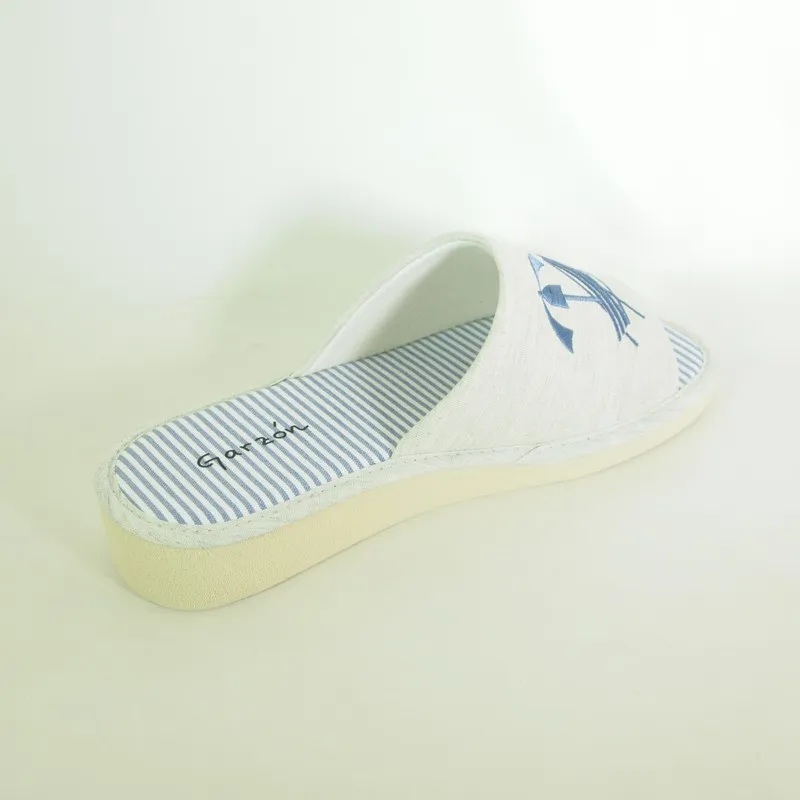 ZAPATILLAS DE CASA GARZóN C419119 GRIS PERLA