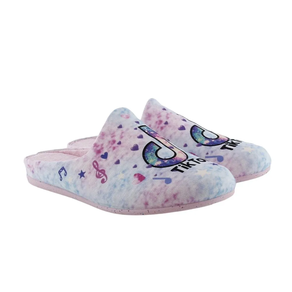 Zapatillas de casa Garzón TikTok Rosa