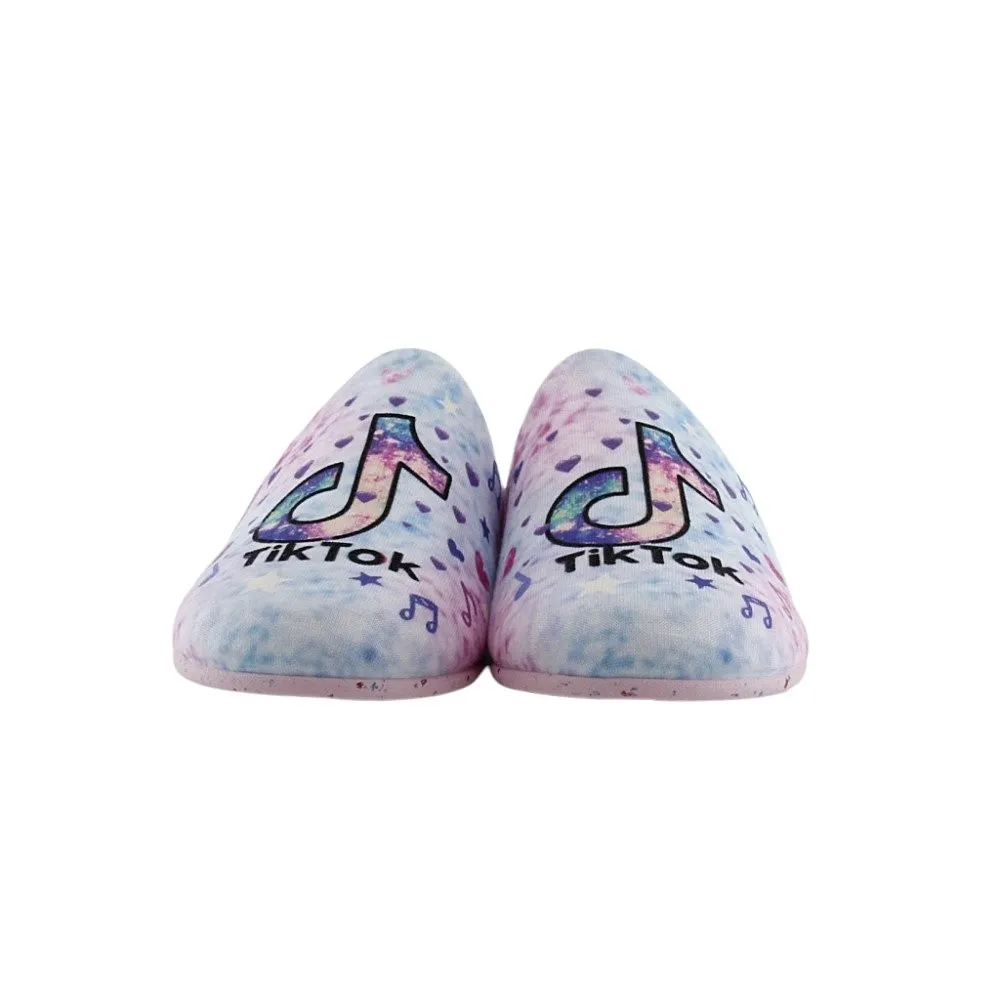 Zapatillas de casa Garzón TikTok Rosa