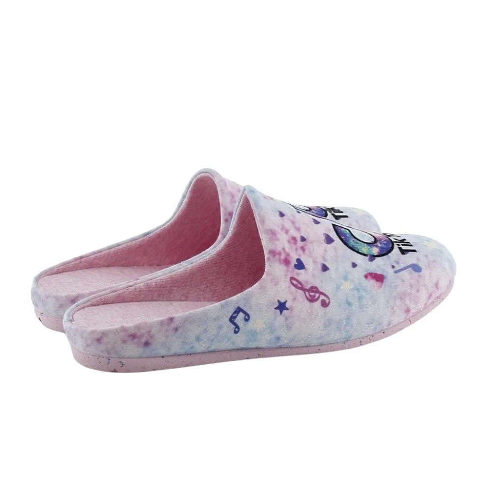 Zapatillas de casa Garzón TikTok Rosa