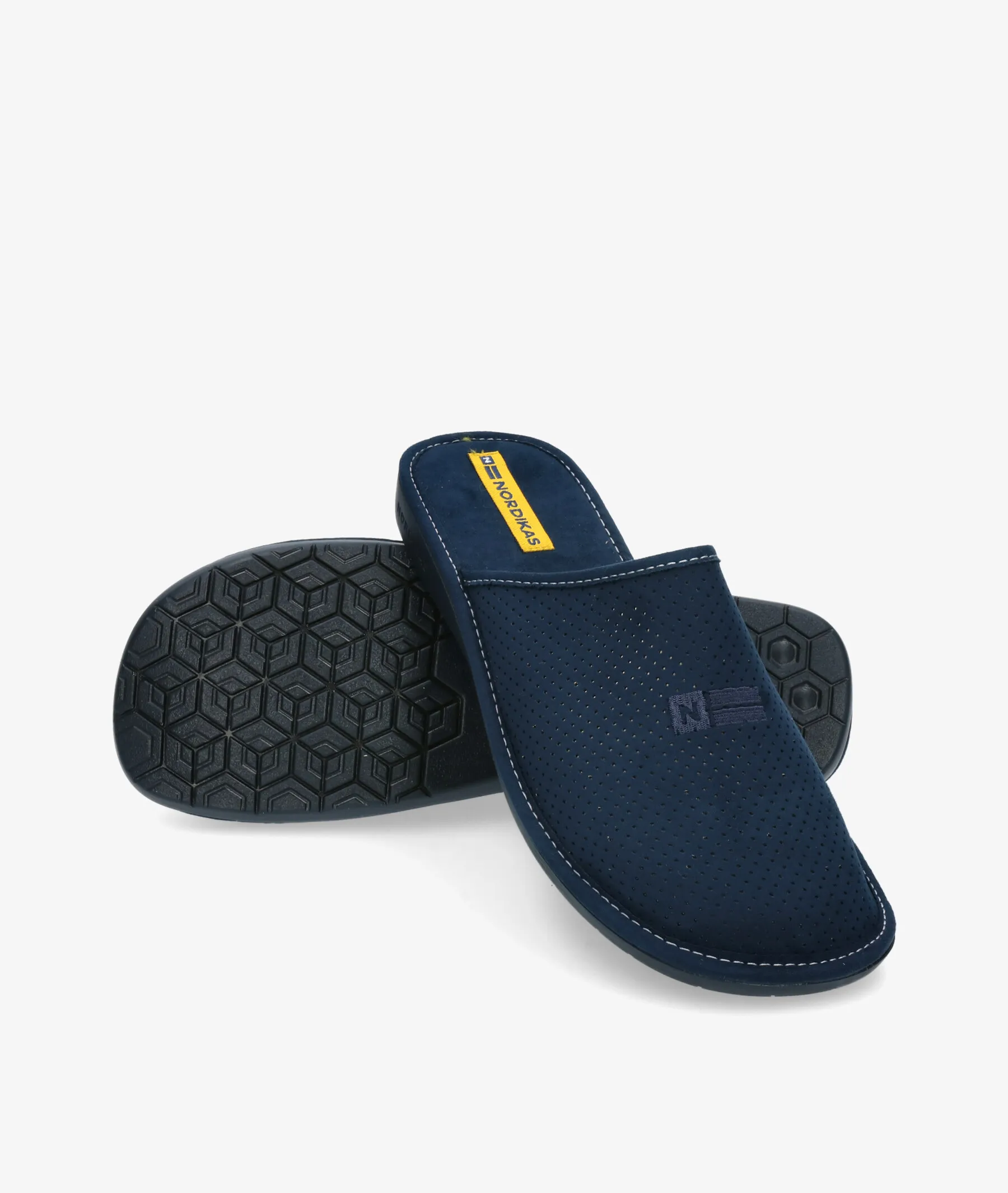 Zapatillas de casa Nordikas  7363 en azul marino