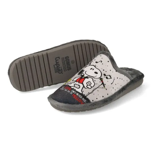 ZAPATILLAS DE CASA ORIGINALES MOD. SNOOPYMUSIC