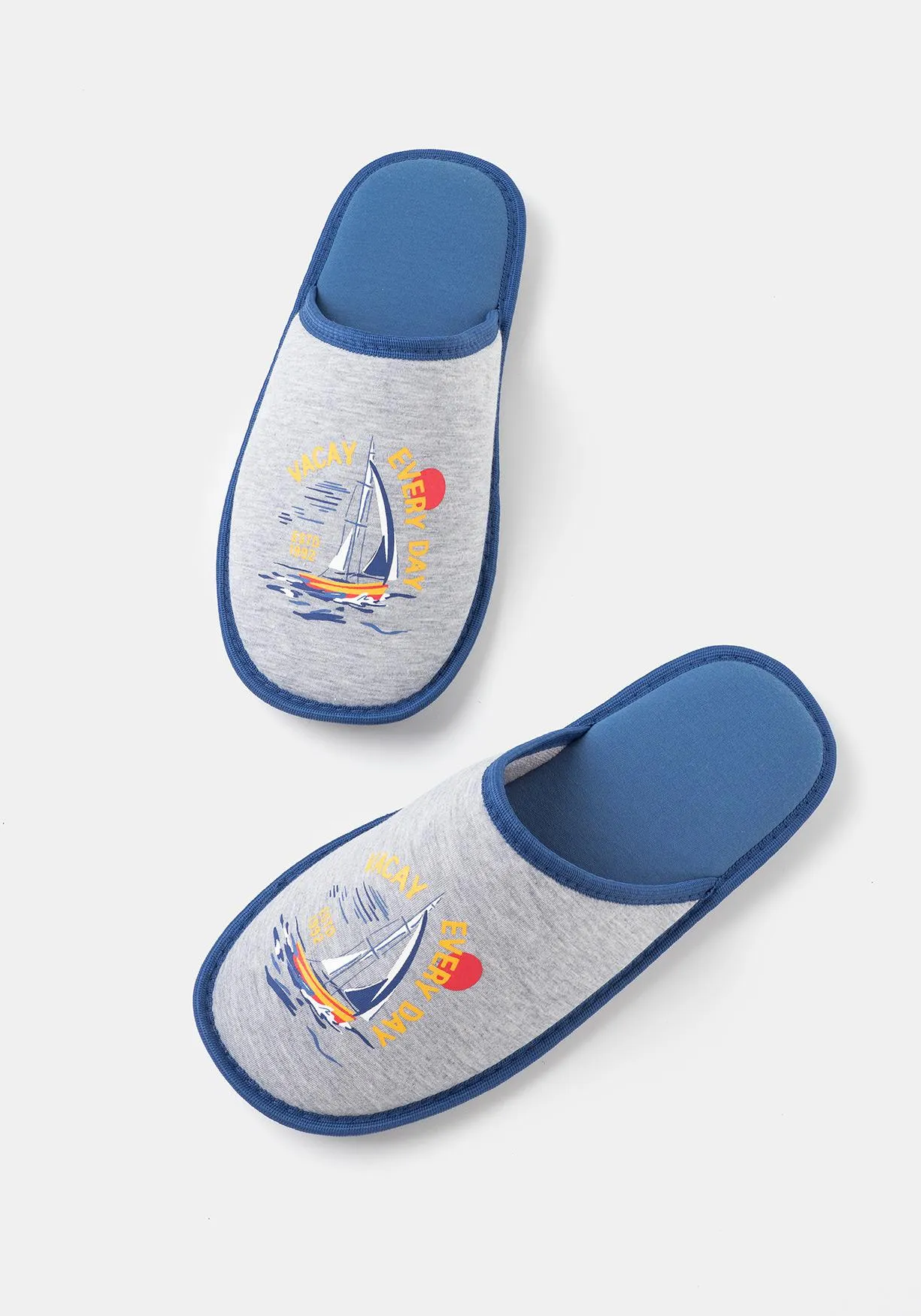 Zapatillas de estar por casa abiertas de Hombre TEX
