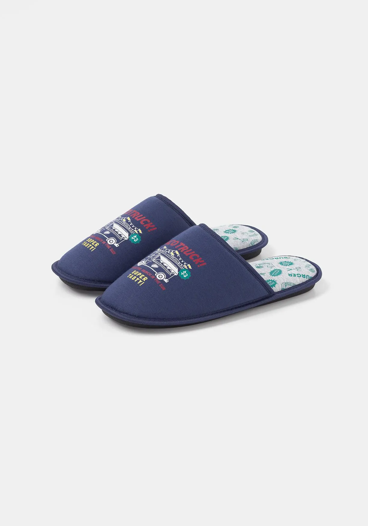Zapatillas de estar por casa con print de Hombre TEX