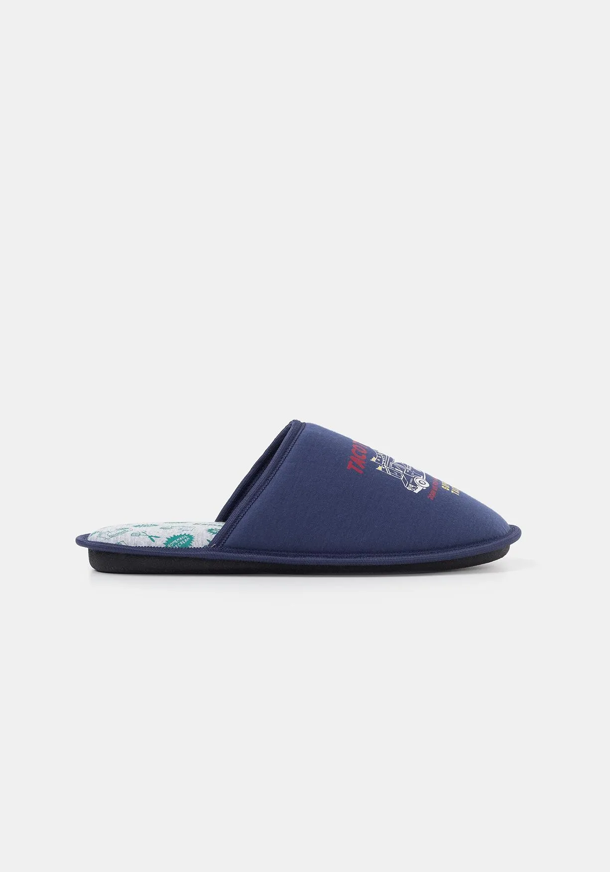 Zapatillas de estar por casa con print de Hombre TEX