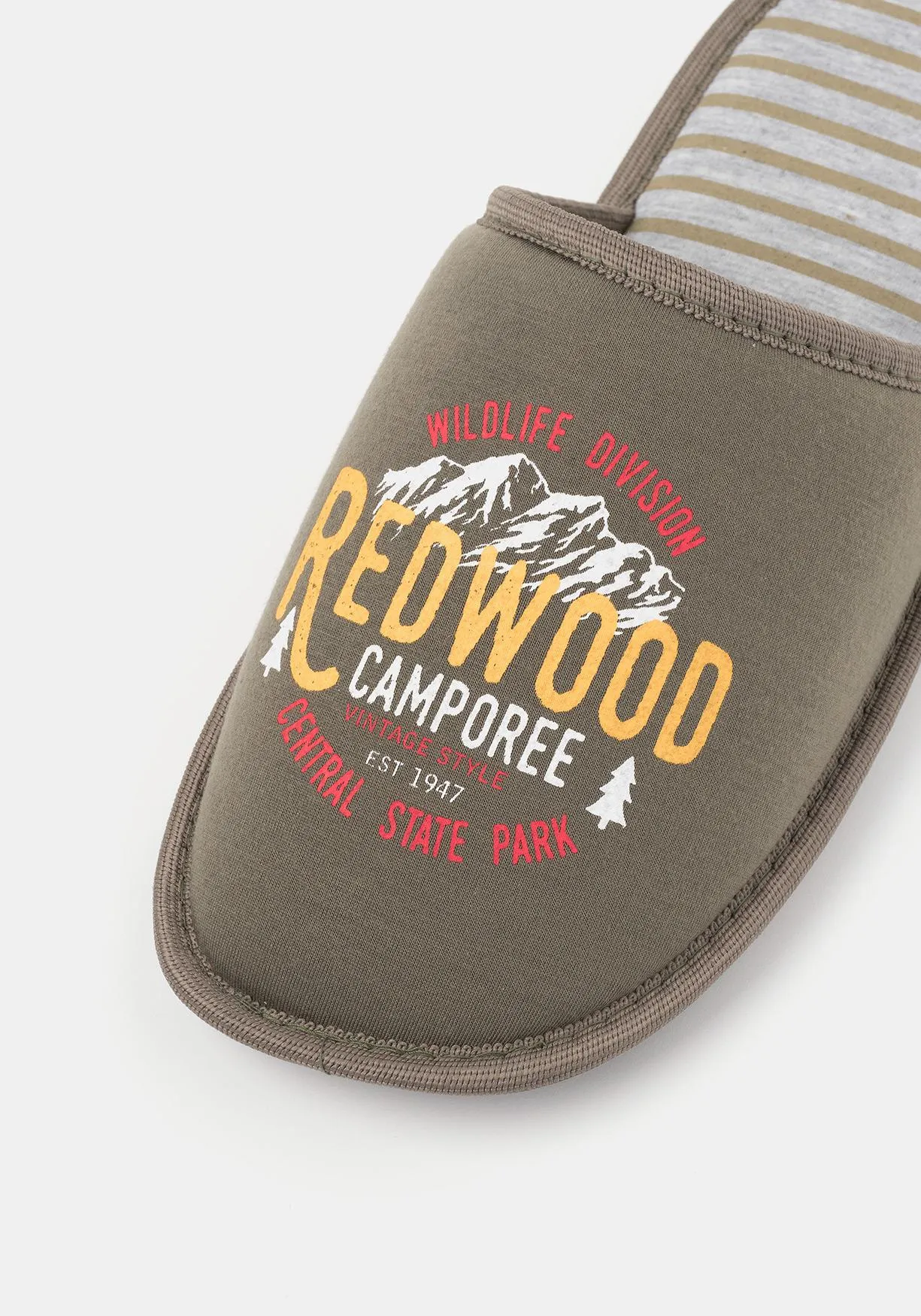 Zapatillas de estar por casa con print de Hombre TEX
