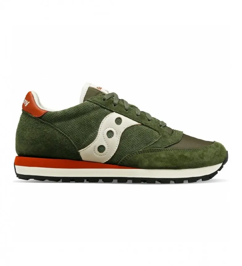 Zapatillas de piel Jazz Original verde