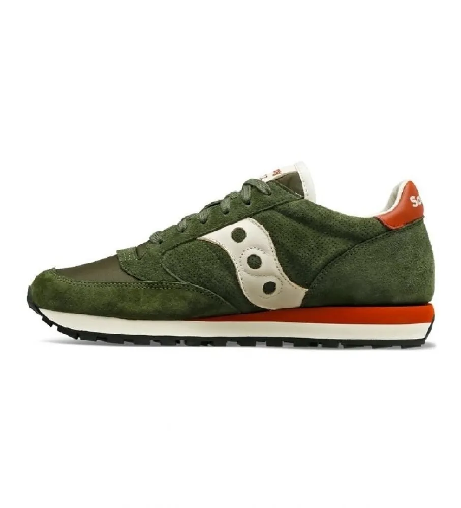 Zapatillas de piel Jazz Original verde