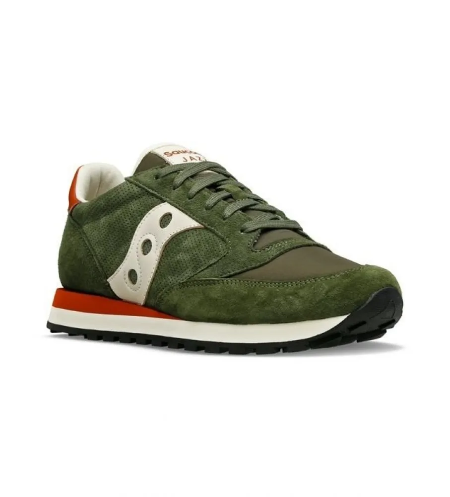 Zapatillas de piel Jazz Original verde