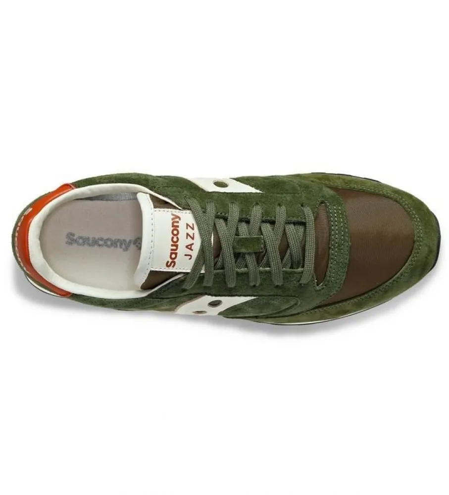 Zapatillas de piel Jazz Original verde