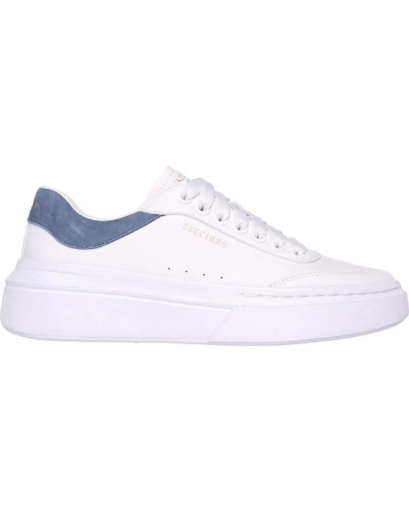 ZAPATILLAS DEPORTE SKECHERS  DE MUJER 185060 CORDOVA CLASSIC  BLANCOAZUL