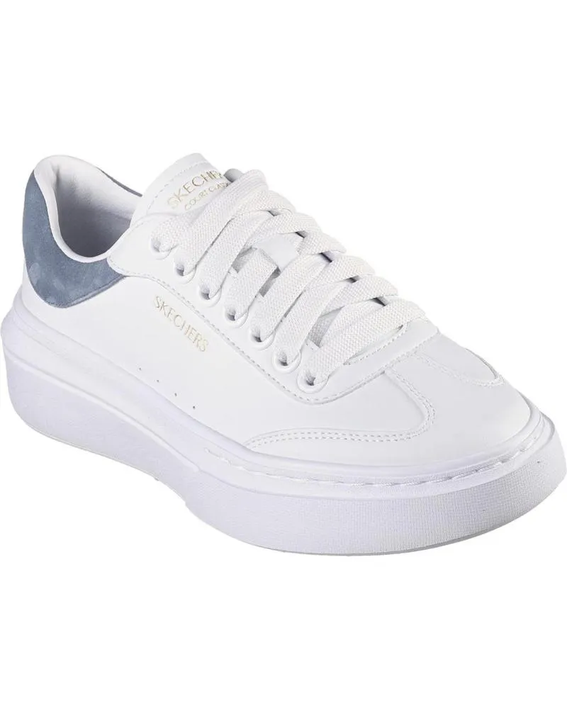 ZAPATILLAS DEPORTE SKECHERS  DE MUJER 185060 CORDOVA CLASSIC  BLANCOAZUL