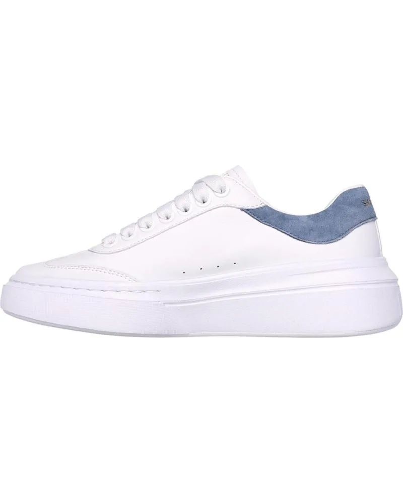 ZAPATILLAS DEPORTE SKECHERS  DE MUJER 185060 CORDOVA CLASSIC  BLANCOAZUL