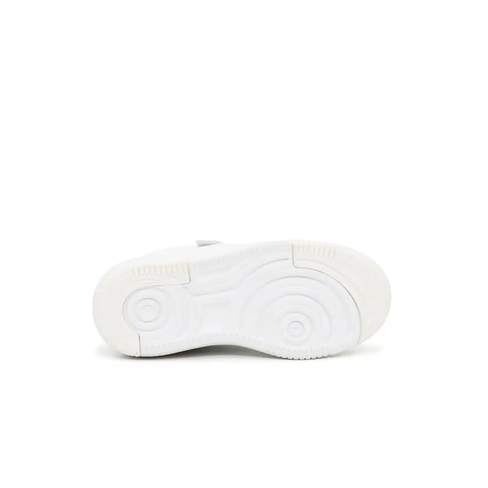 ZAPATILLAS ESCOLARES DE CUERO PARA NIñOS PAR&SS JA24CG818 BLANCO