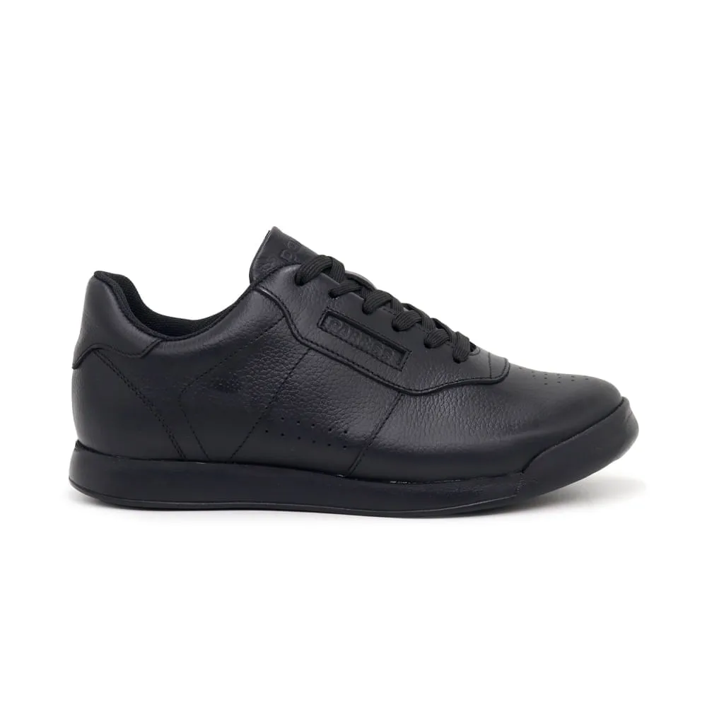 ZAPATILLAS ESCOLARES DE CUERO PARA NIñOS PAR&SS JA24CG835 NEGRO
