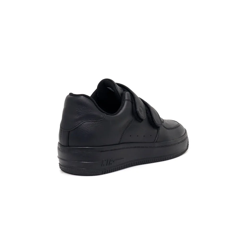 ZAPATILLAS ESCOLARES DE CUERO PARA NIñOS PAR&SS JA24CG837 NEGRO
