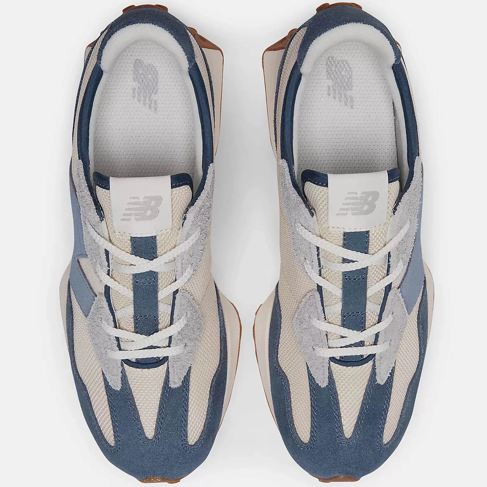 Zapatillas New Balance GS327RD Azul/Beige