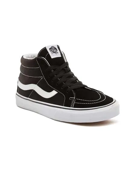 ZAPATILLAS VANS NEGRAS SK8MID REISSUE PARA HOMBRE Y MUJER