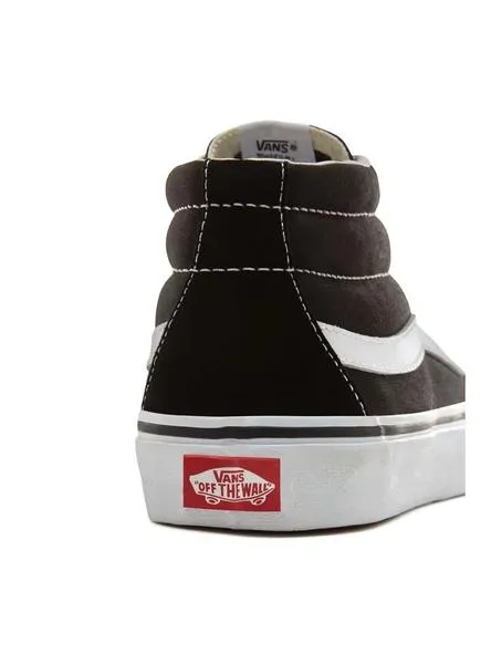 ZAPATILLAS VANS NEGRAS SK8MID REISSUE PARA HOMBRE Y MUJER