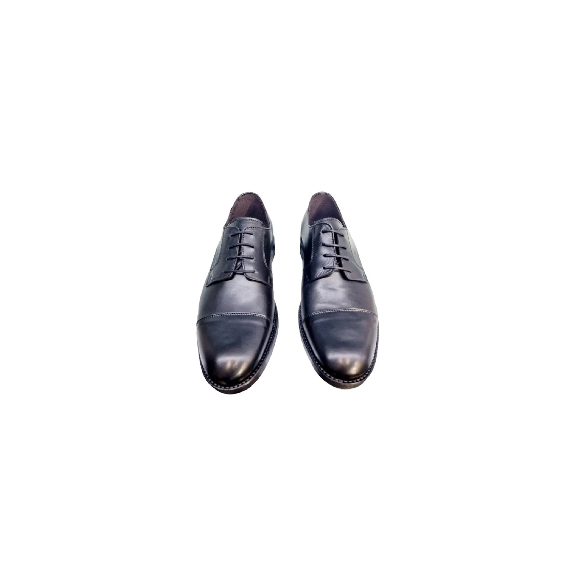 ZAPATO BLUCHER CLÁSICO CON PUNTERA NEGRO