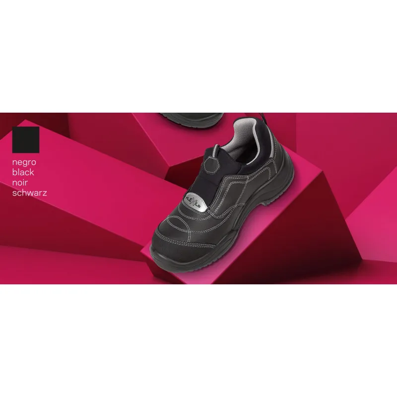 Zapato con puntera, plantilla antiperforación y antibacterias DIAN FLEXILE