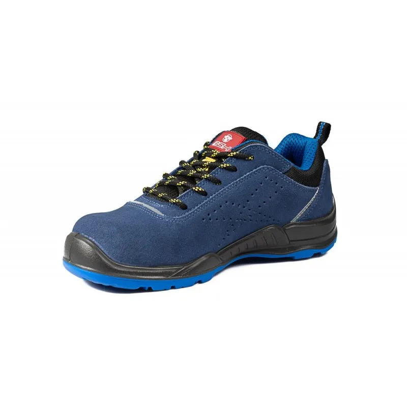 Zapato de seguridad KINGSMANN BLUE ZA 907 S1P, con puntera de Composite